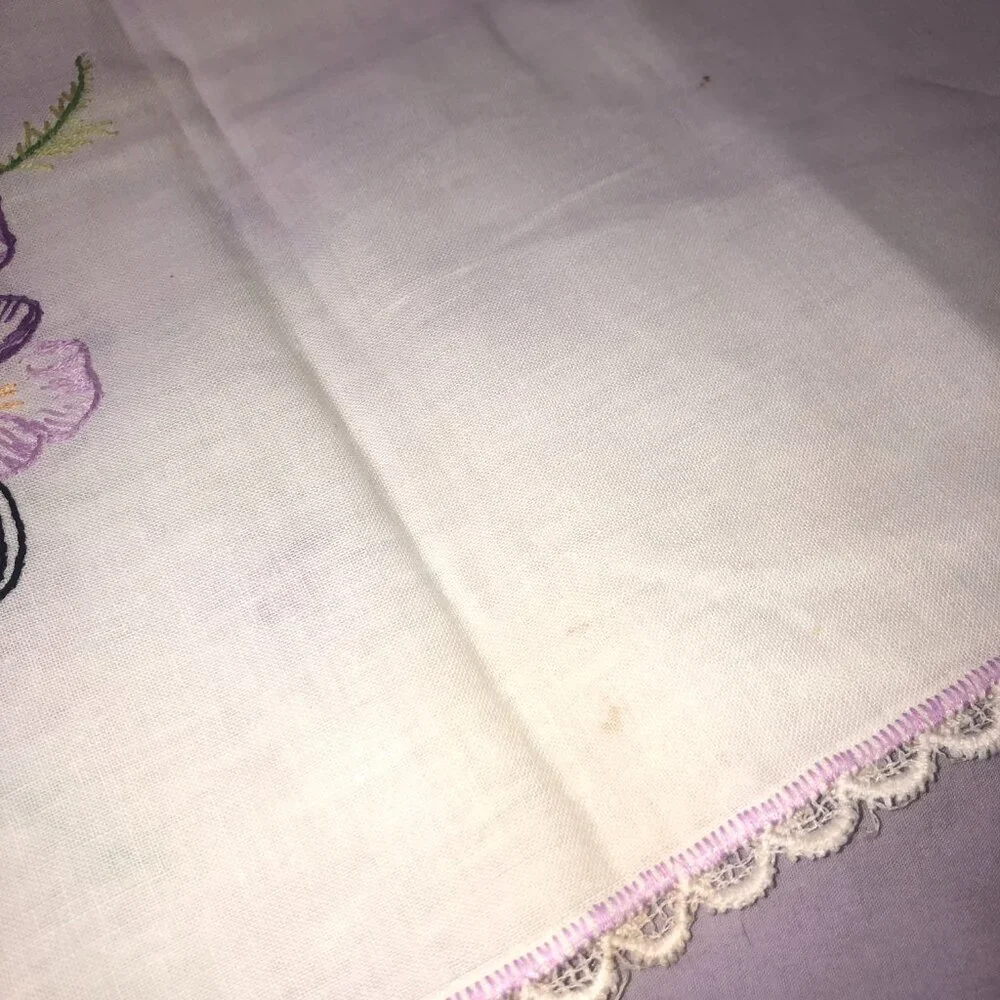 N/A vintage embroidered